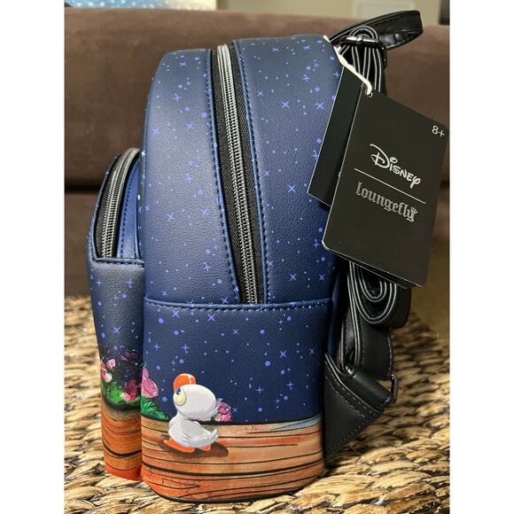 NWT Loungefly Disney Lilo & Stitch Stargazing Mini Backpack & Wallet - Picture 3 of 8